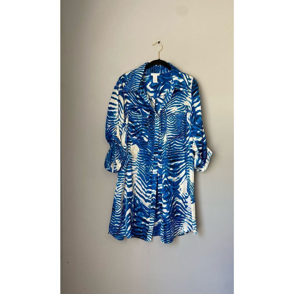 Cache Beach/swim bathing suit cover-up versatile/patterned /size xs